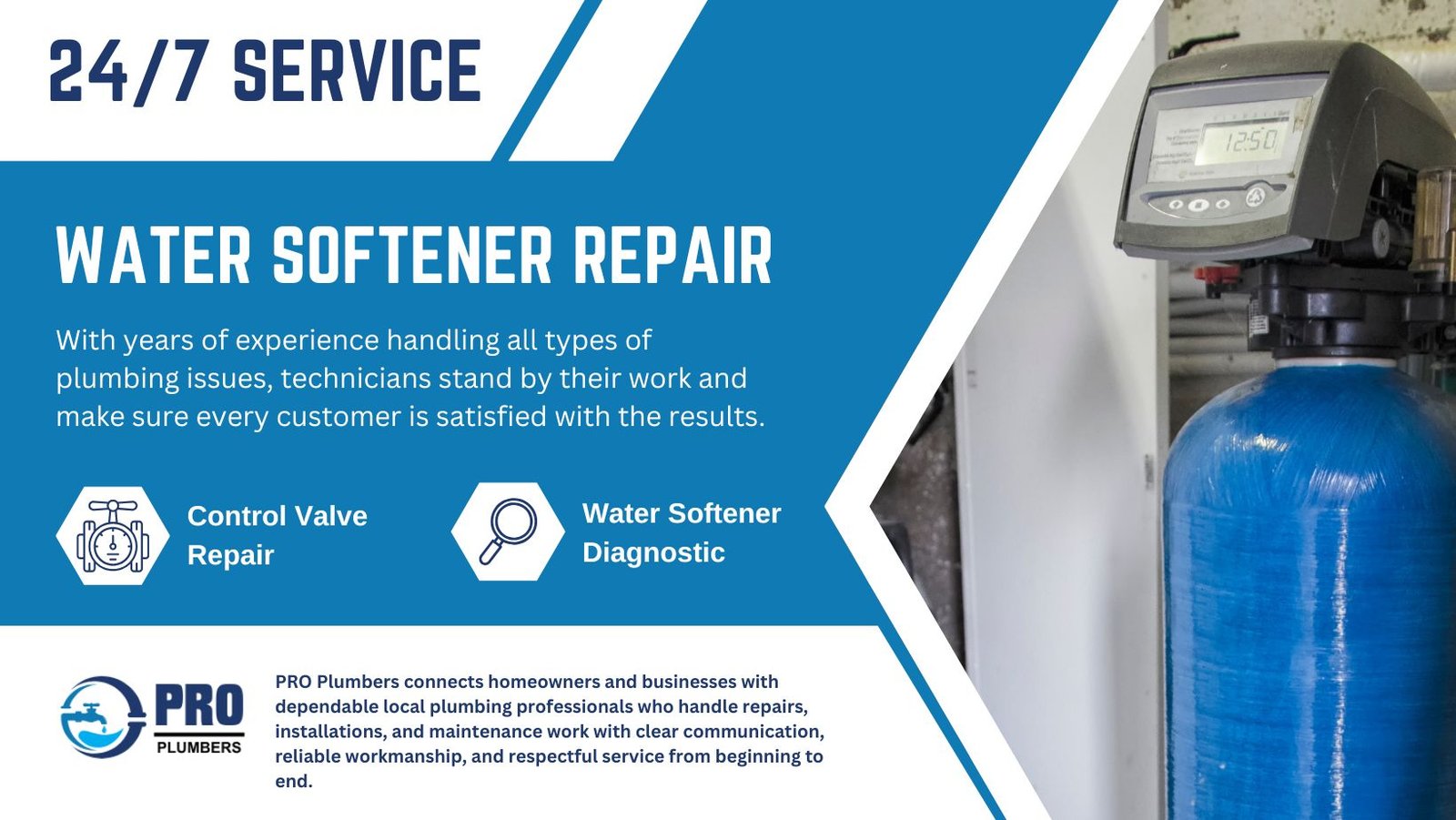Water softener repair in Cedar Hill, TX